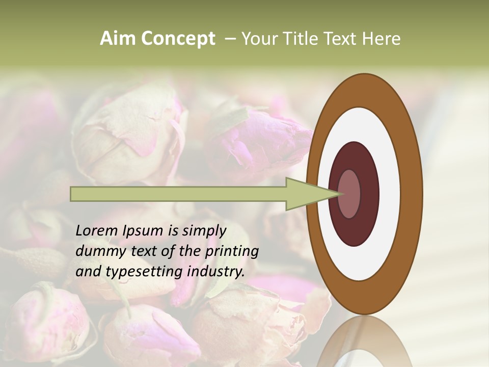 Rose Buds Rose Tea No People PowerPoint Template