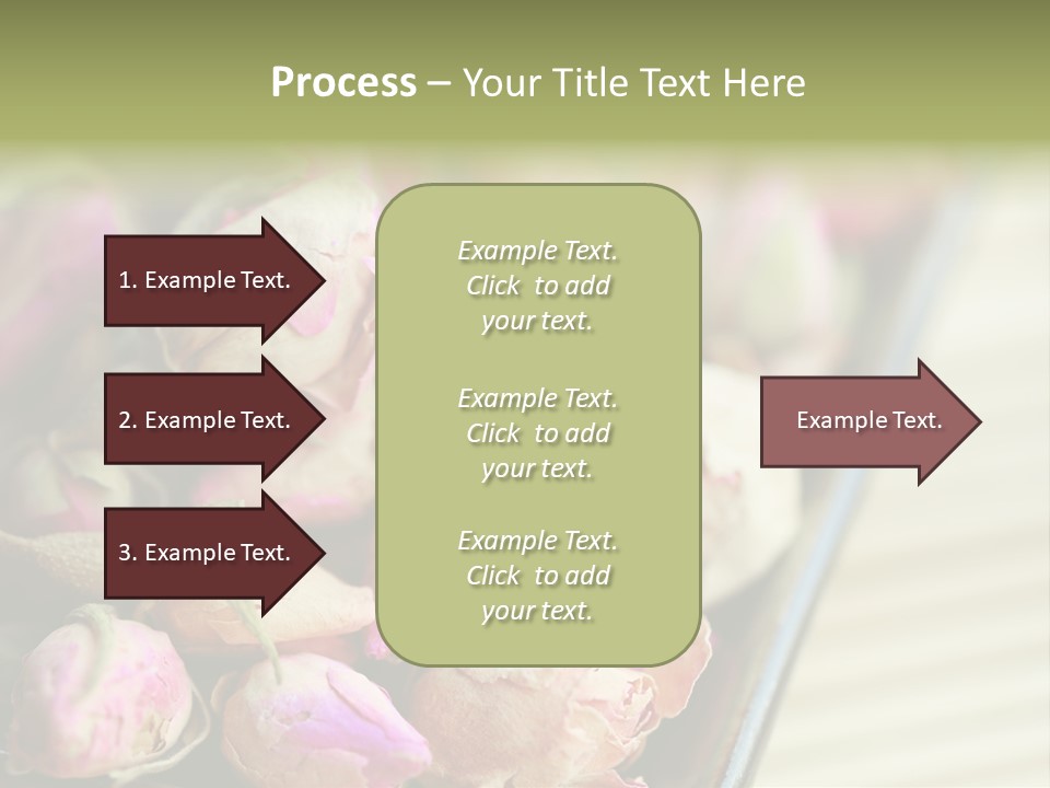 Rose Buds Rose Tea No People PowerPoint Template