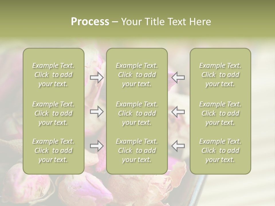 Rose Buds Rose Tea No People PowerPoint Template