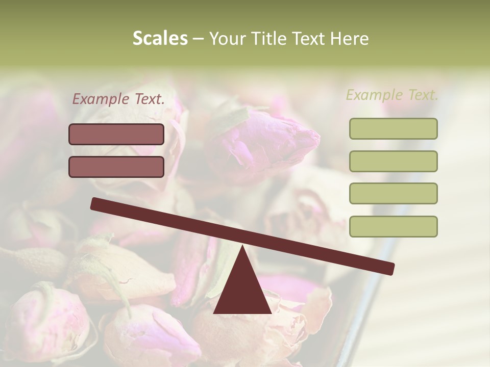 Rose Buds Rose Tea No People PowerPoint Template