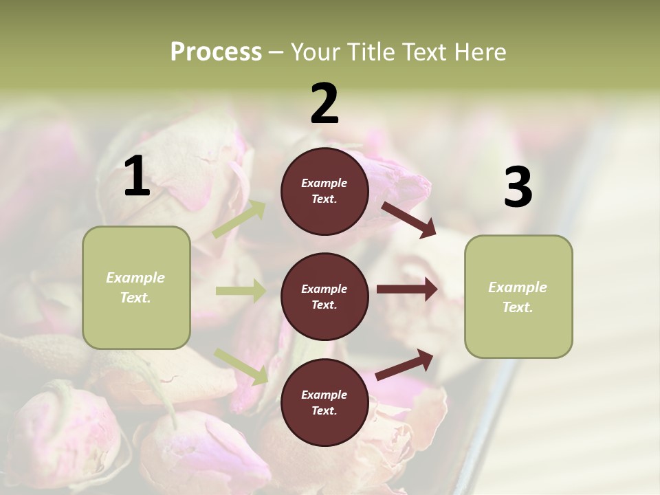 Rose Buds Rose Tea No People PowerPoint Template