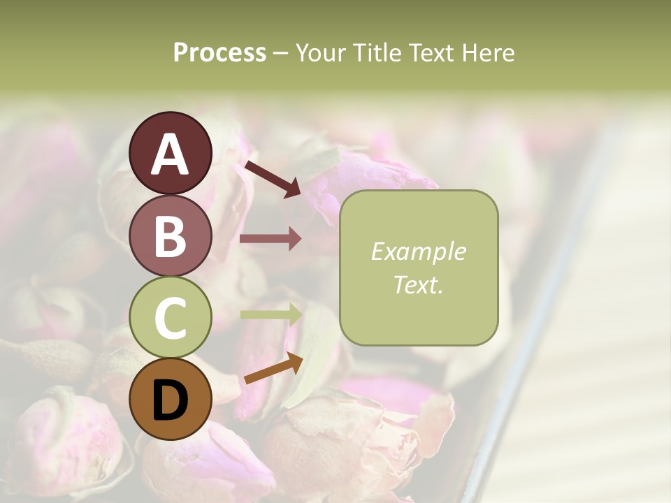Rose Buds Rose Tea No People PowerPoint Template