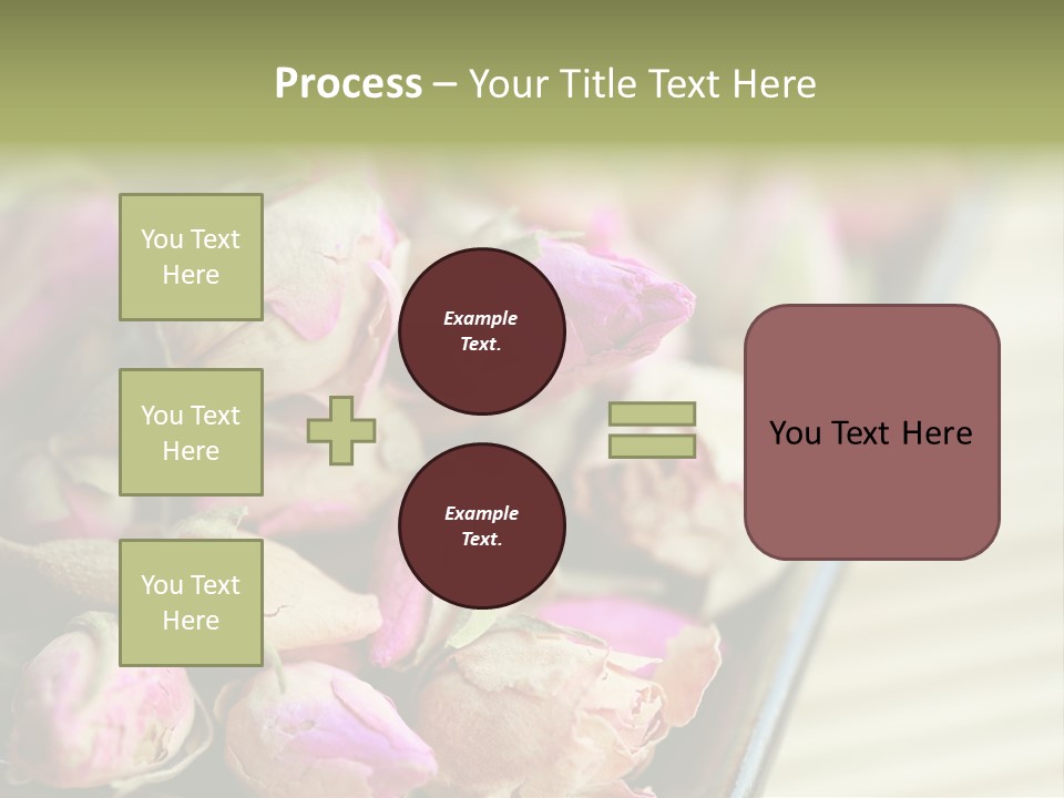 Rose Buds Rose Tea No People PowerPoint Template