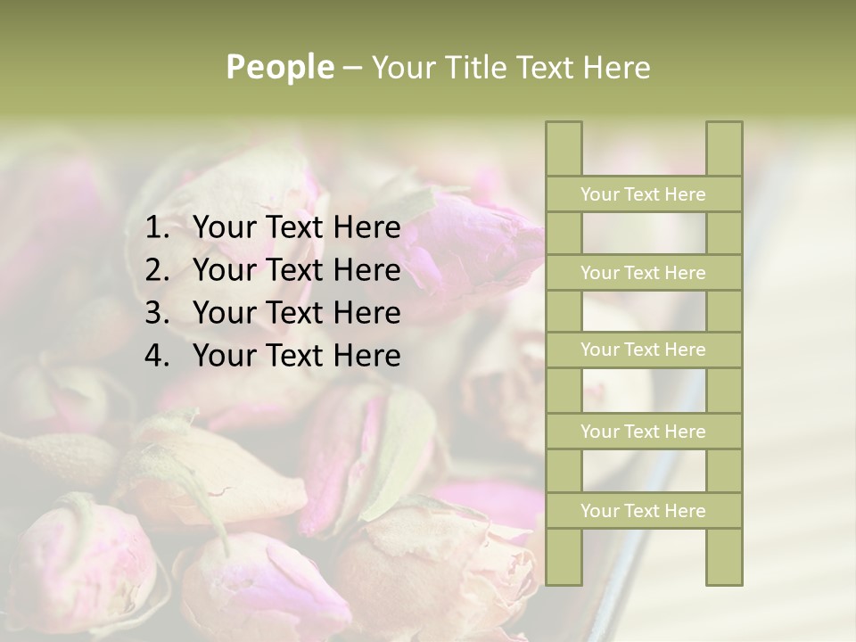 Rose Buds Rose Tea No People PowerPoint Template