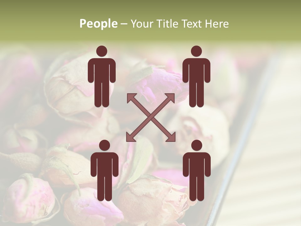 Rose Buds Rose Tea No People PowerPoint Template