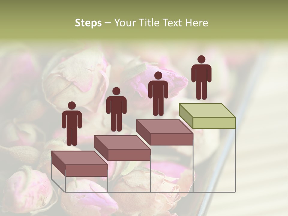 Rose Buds Rose Tea No People PowerPoint Template