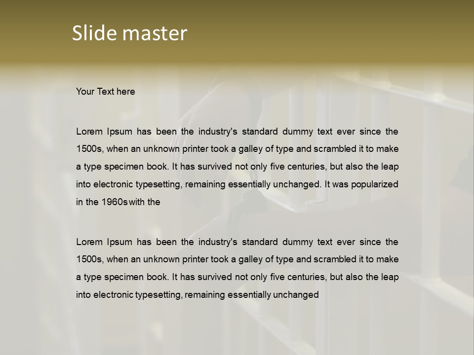 Dirty Punishment Waiting PowerPoint Template