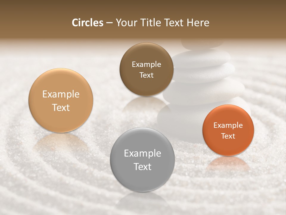 Arts Striped Spirituality PowerPoint Template