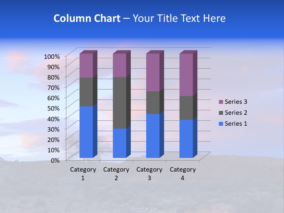 San Rafael Swell Creek Stunning PowerPoint Template