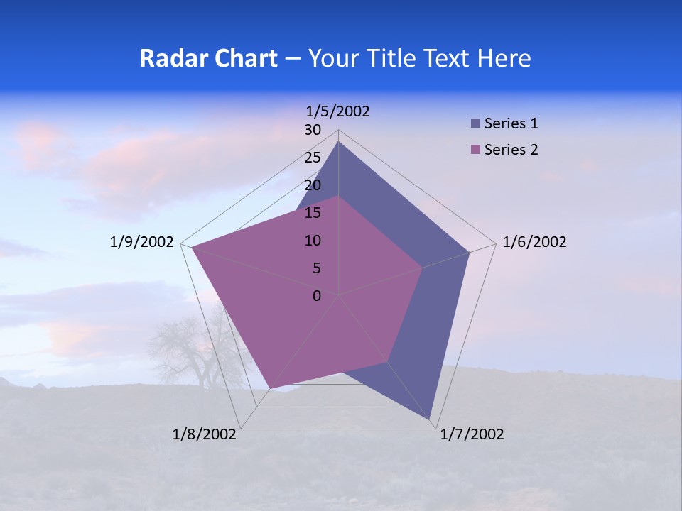 San Rafael Swell Creek Stunning PowerPoint Template