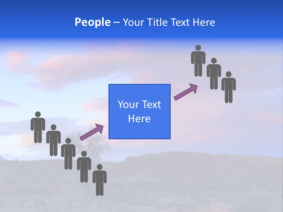 San Rafael Swell Creek Stunning PowerPoint Template