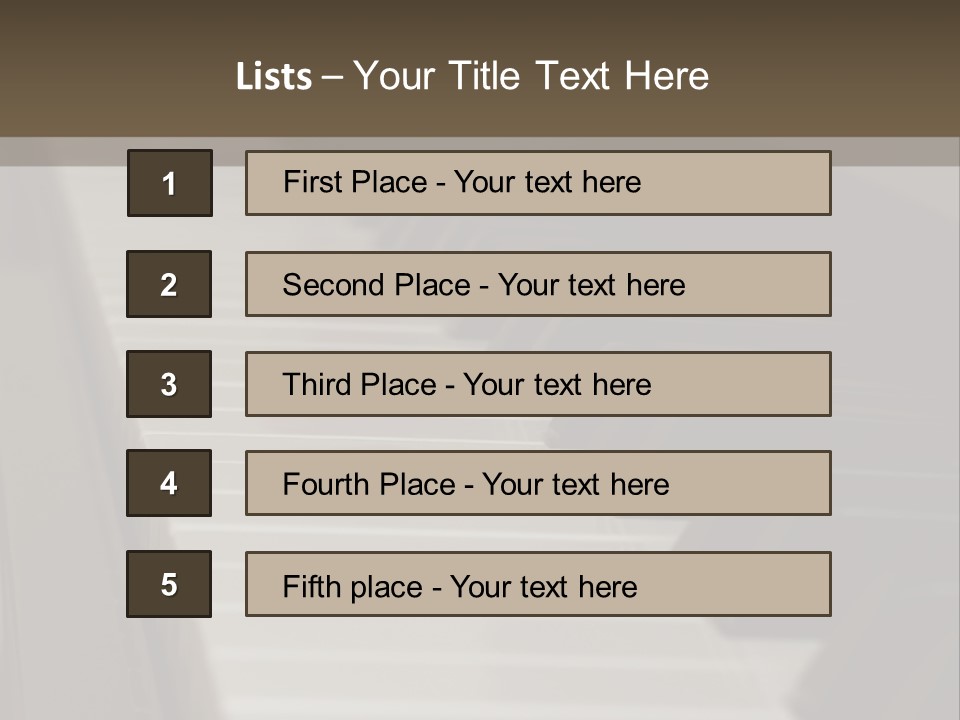 Performance Detail Concert PowerPoint Template