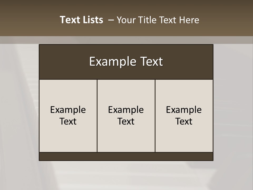 Performance Detail Concert PowerPoint Template