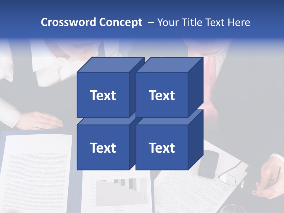 Professional Pointing Diagram PowerPoint Template