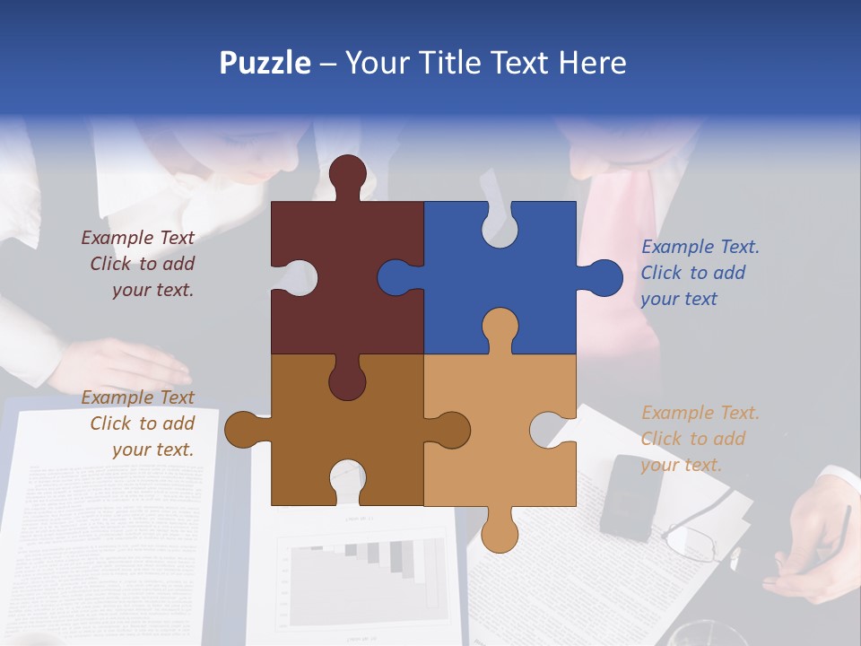 Professional Pointing Diagram PowerPoint Template