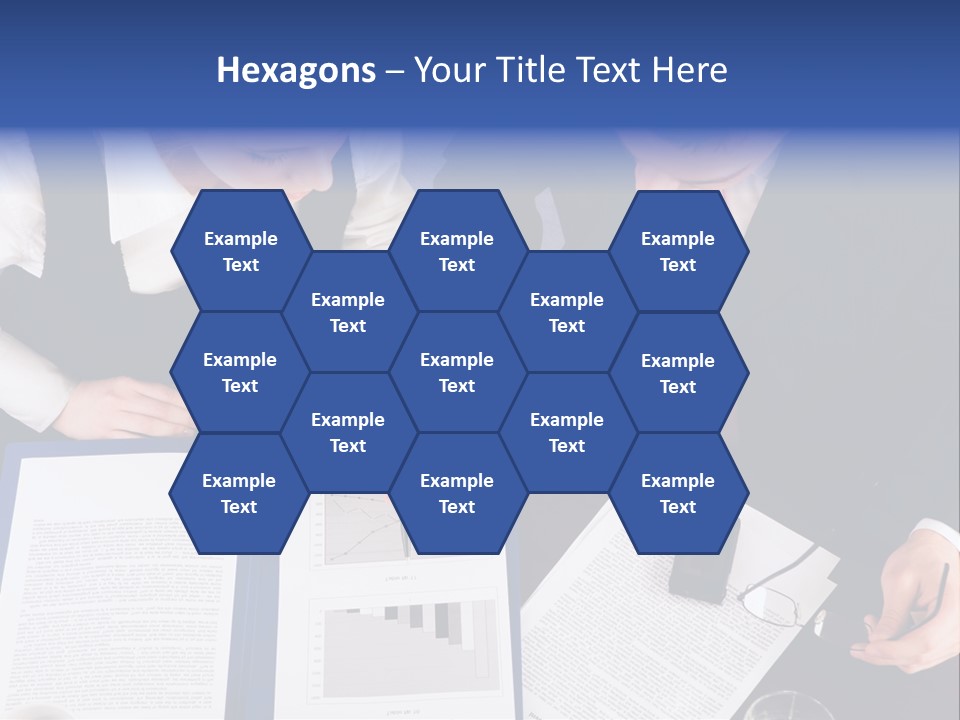 Professional Pointing Diagram PowerPoint Template