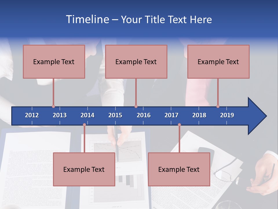 Professional Pointing Diagram PowerPoint Template