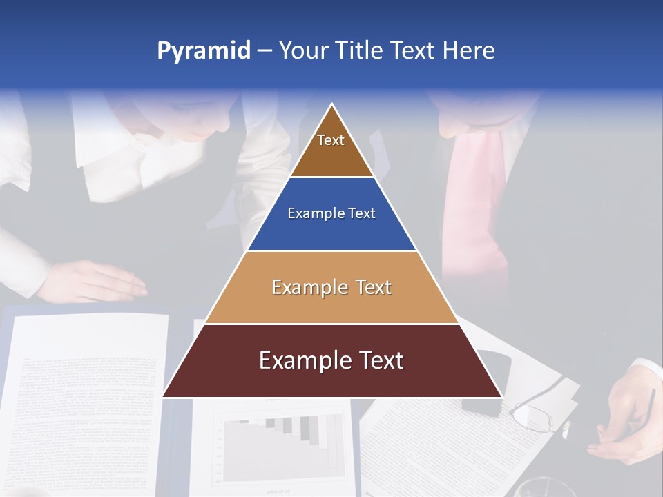 Professional Pointing Diagram PowerPoint Template