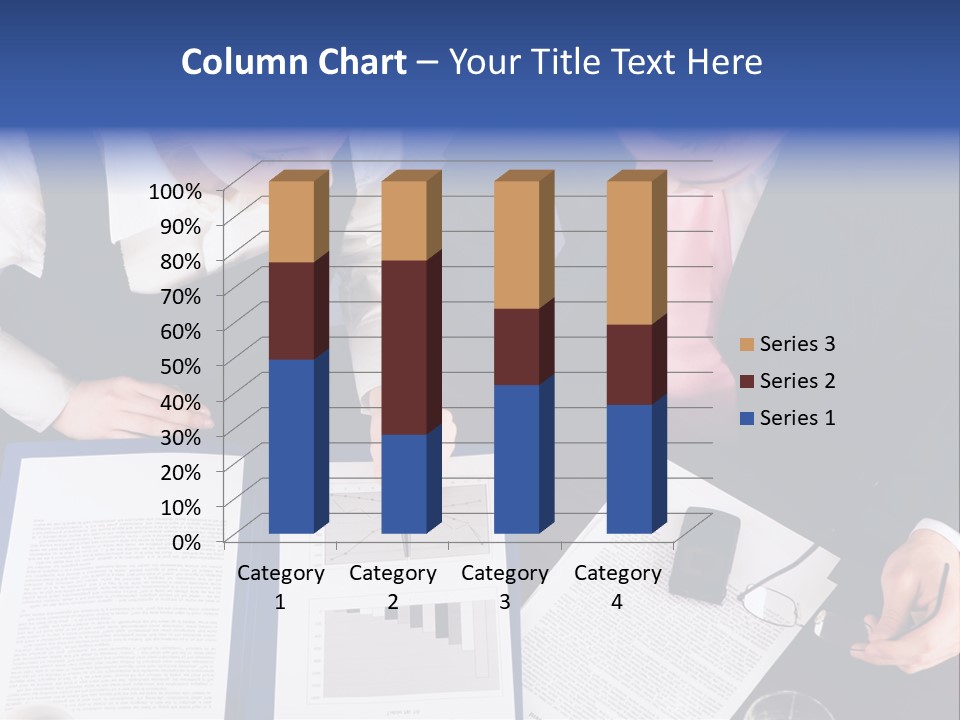 Professional Pointing Diagram PowerPoint Template
