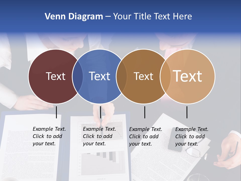 Professional Pointing Diagram PowerPoint Template
