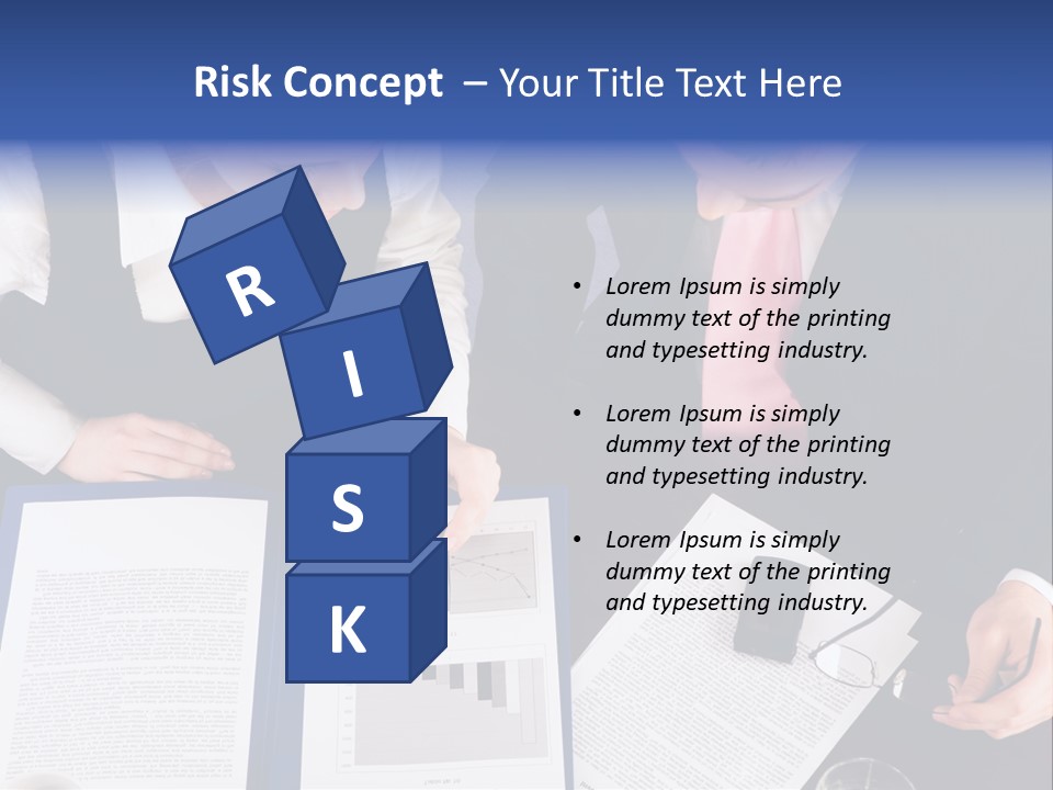 Professional Pointing Diagram PowerPoint Template