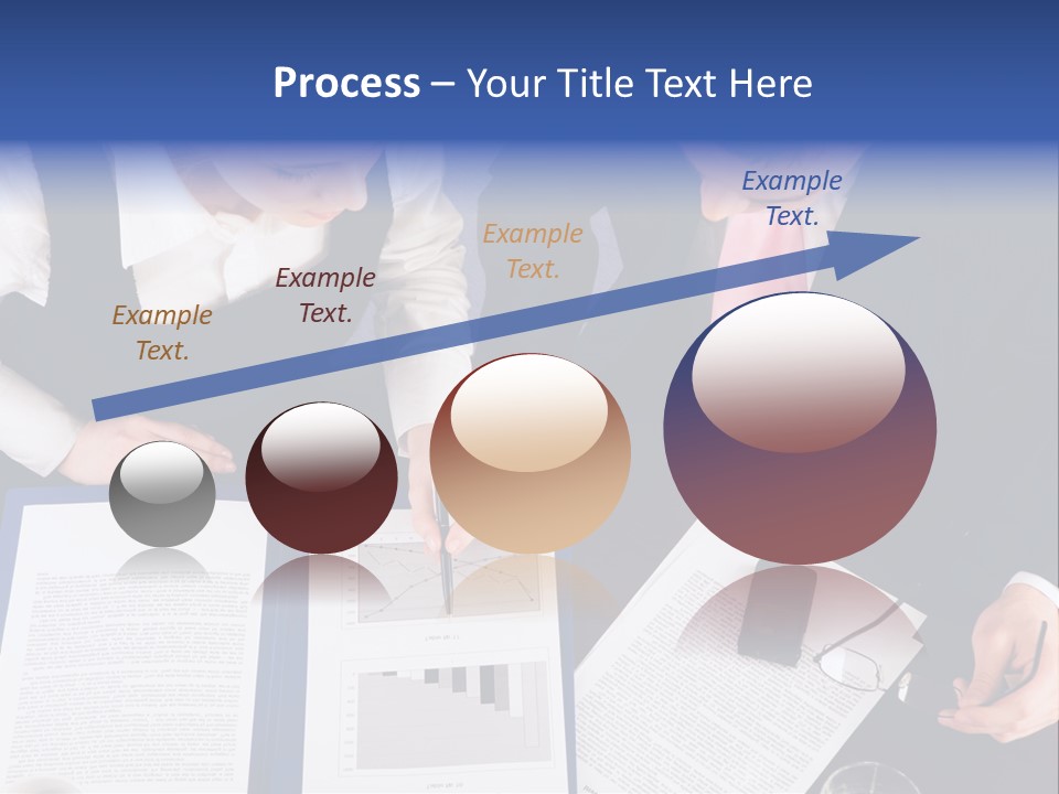 Professional Pointing Diagram PowerPoint Template