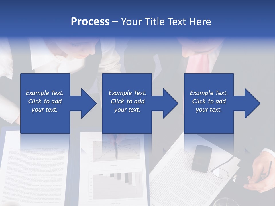 Professional Pointing Diagram PowerPoint Template
