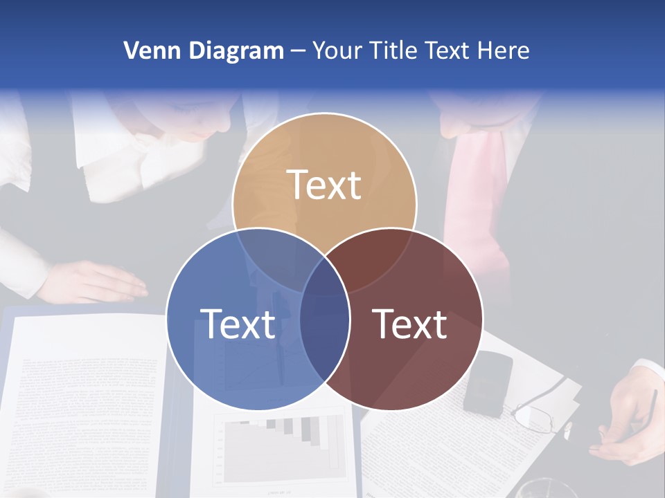 Professional Pointing Diagram PowerPoint Template
