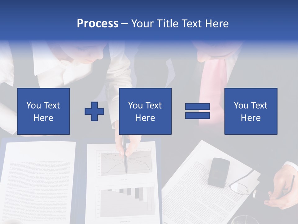 Professional Pointing Diagram PowerPoint Template
