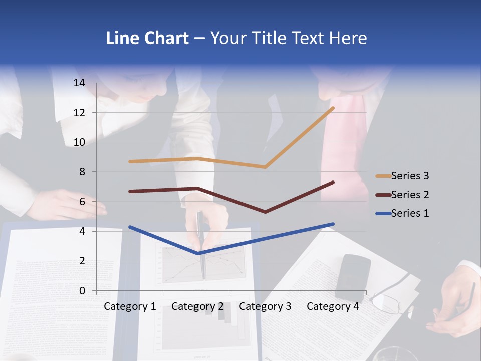 Professional Pointing Diagram PowerPoint Template