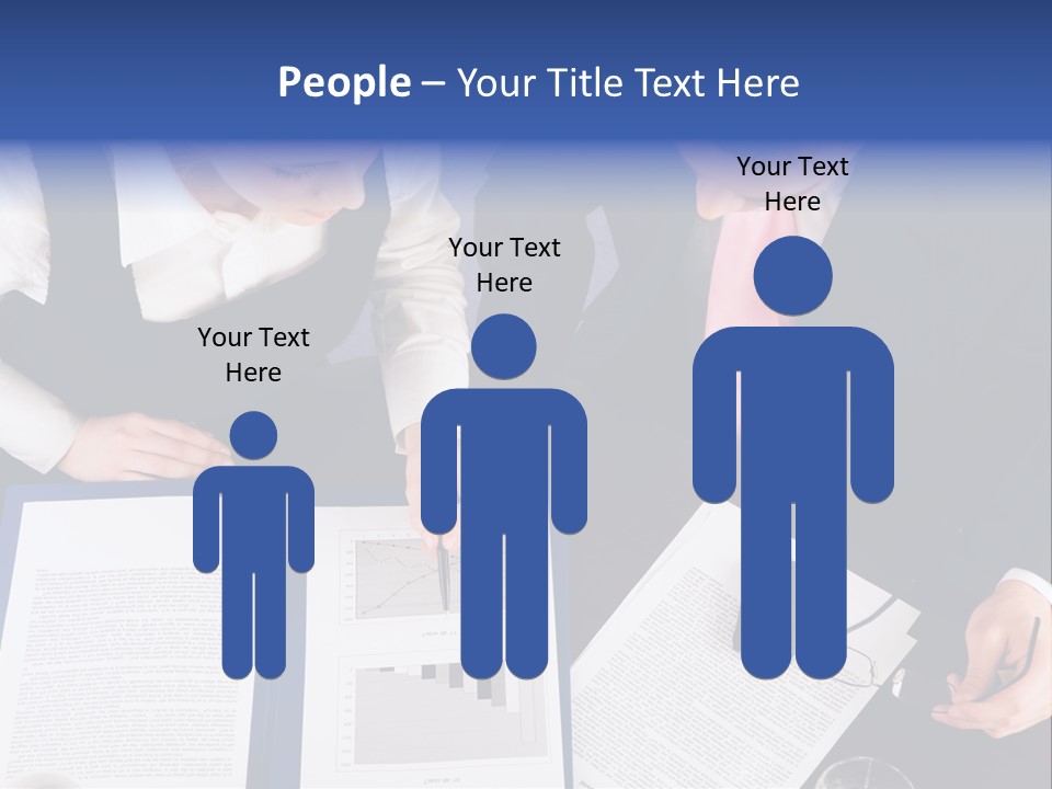 Professional Pointing Diagram PowerPoint Template