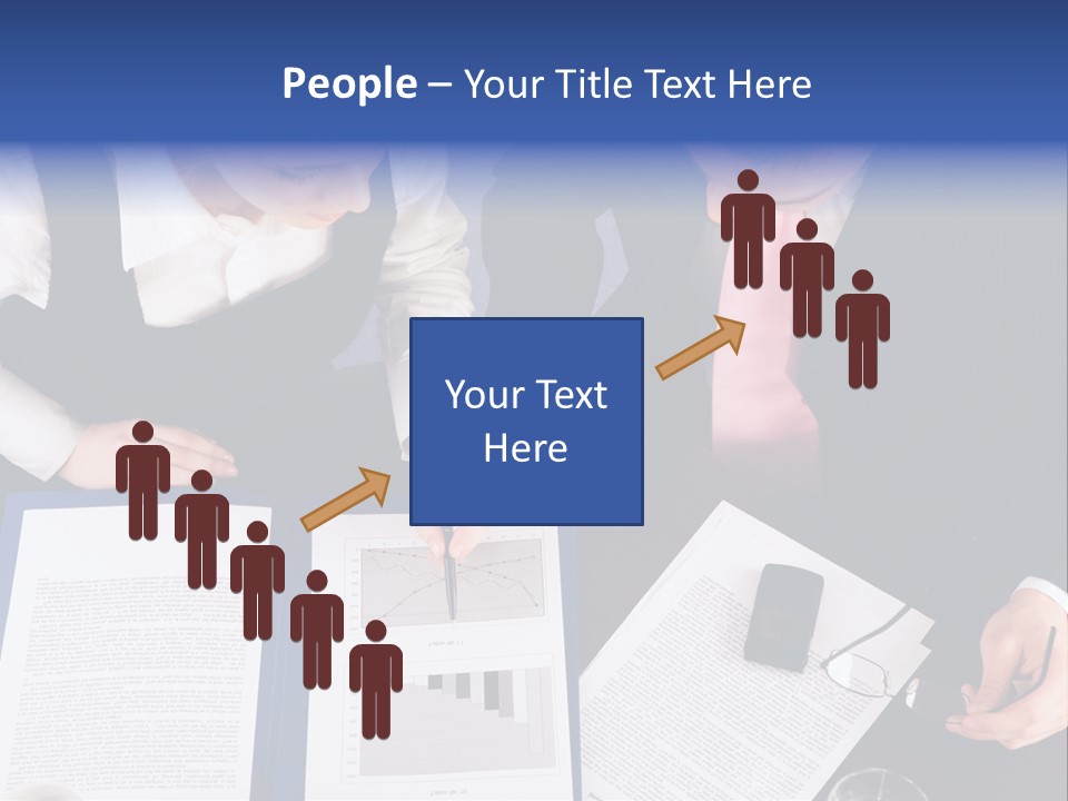 Professional Pointing Diagram PowerPoint Template