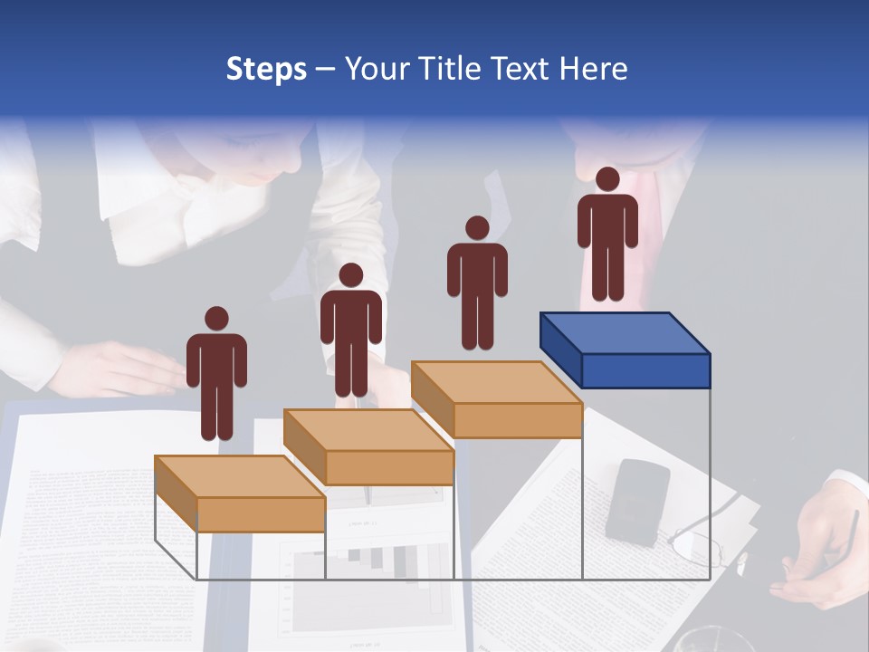 Professional Pointing Diagram PowerPoint Template
