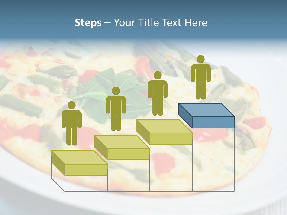 Closeup Filled Dish PowerPoint Template