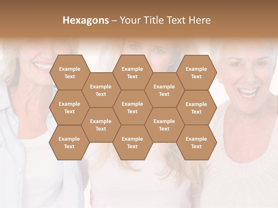 Togetherness Portrait Casual PowerPoint Template