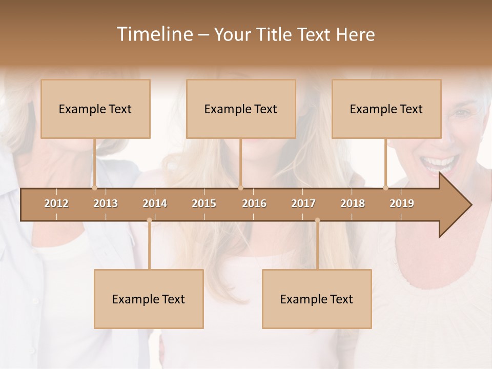 Togetherness Portrait Casual PowerPoint Template