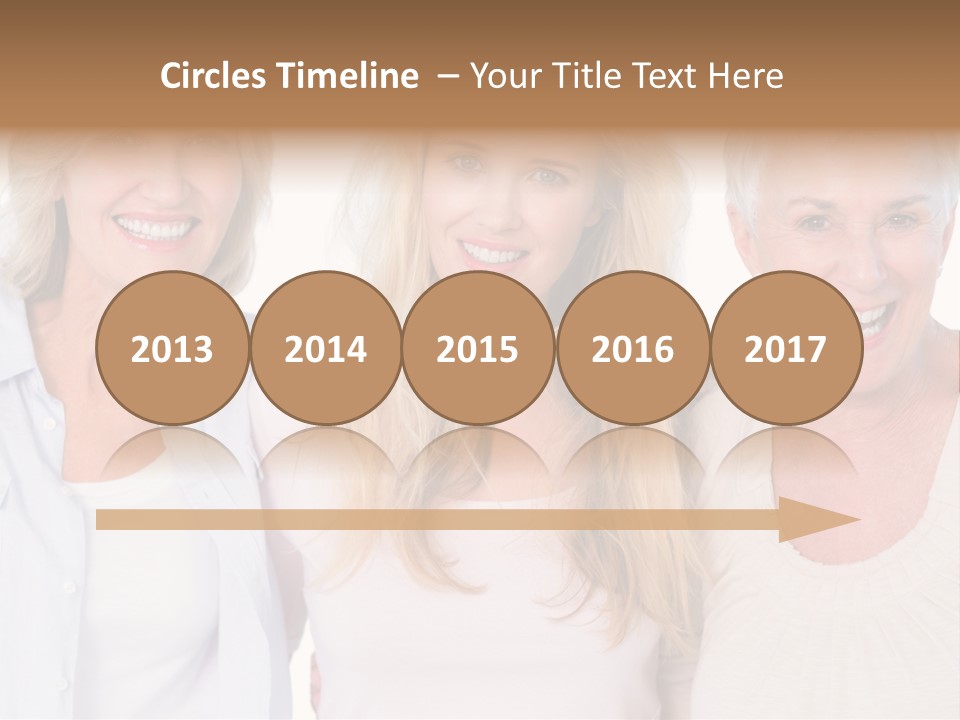 Togetherness Portrait Casual PowerPoint Template