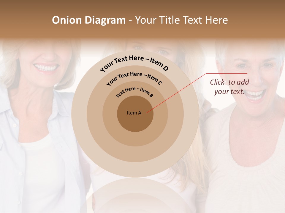 Togetherness Portrait Casual PowerPoint Template