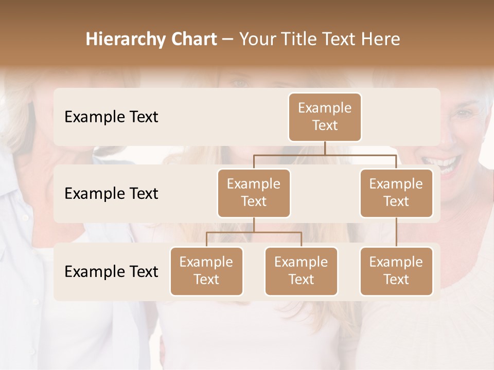 Togetherness Portrait Casual PowerPoint Template