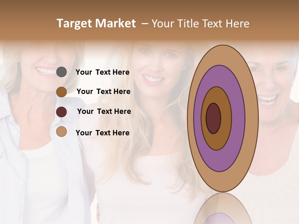 Togetherness Portrait Casual PowerPoint Template