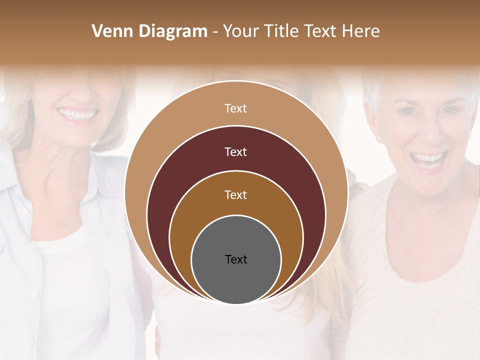 Togetherness Portrait Casual PowerPoint Template