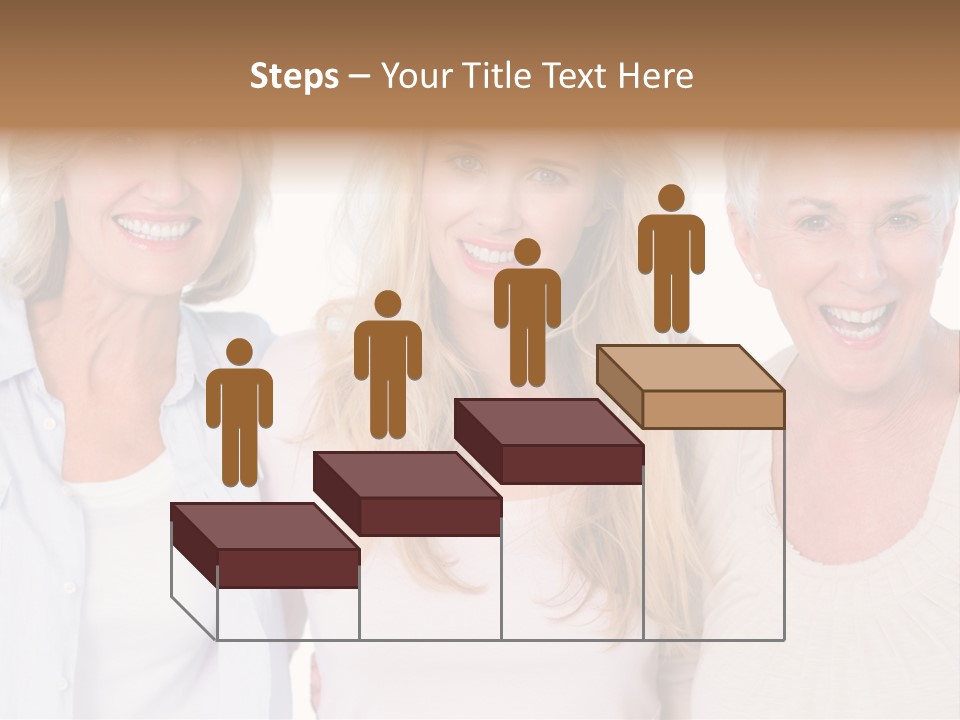 Togetherness Portrait Casual PowerPoint Template