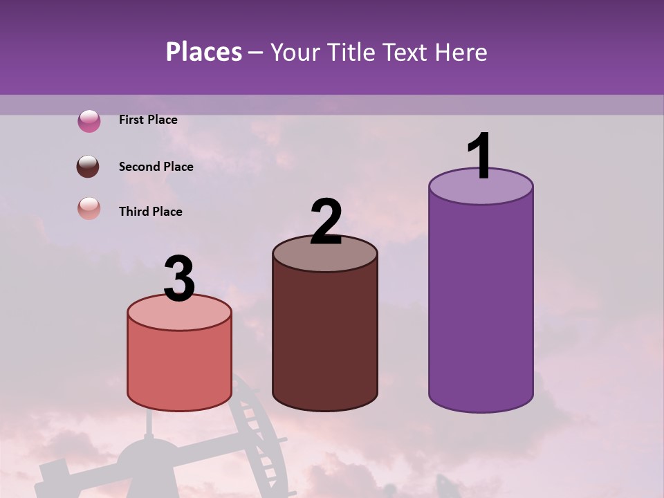 Derrick Energy Plant PowerPoint Template