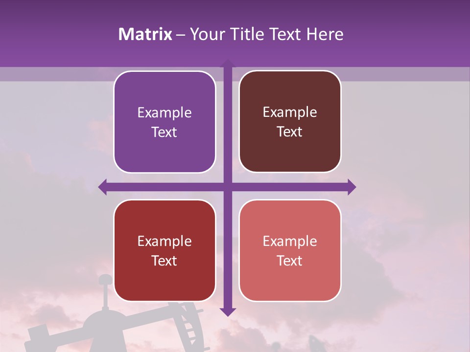 Derrick Energy Plant PowerPoint Template