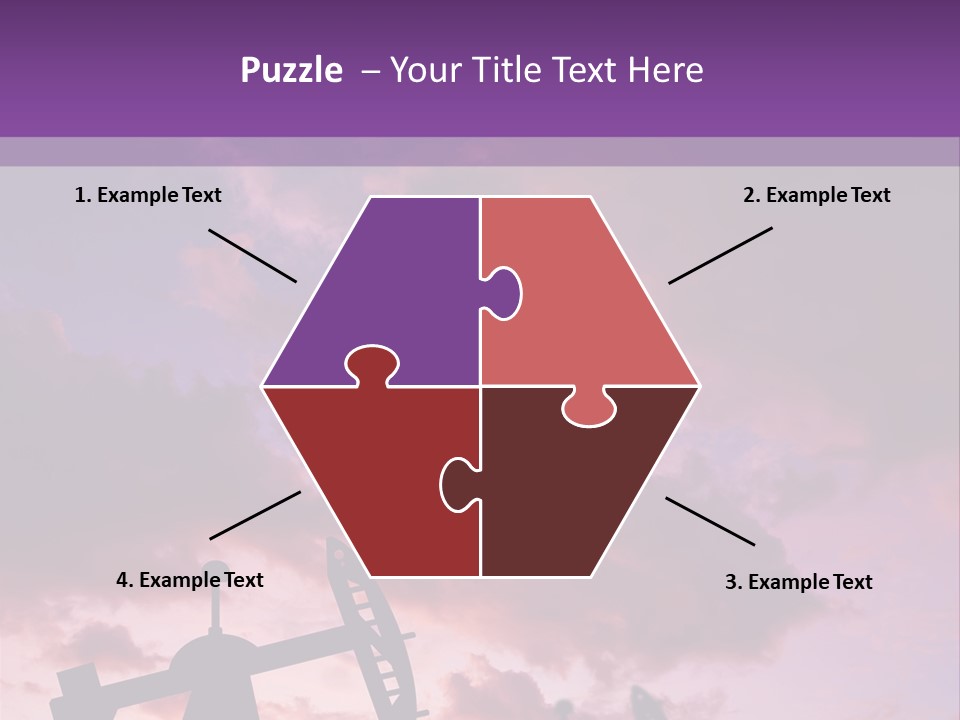 Derrick Energy Plant PowerPoint Template