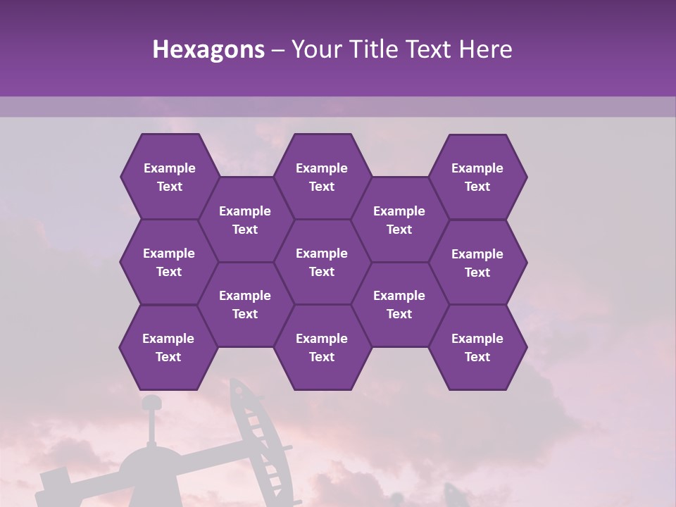 Derrick Energy Plant PowerPoint Template