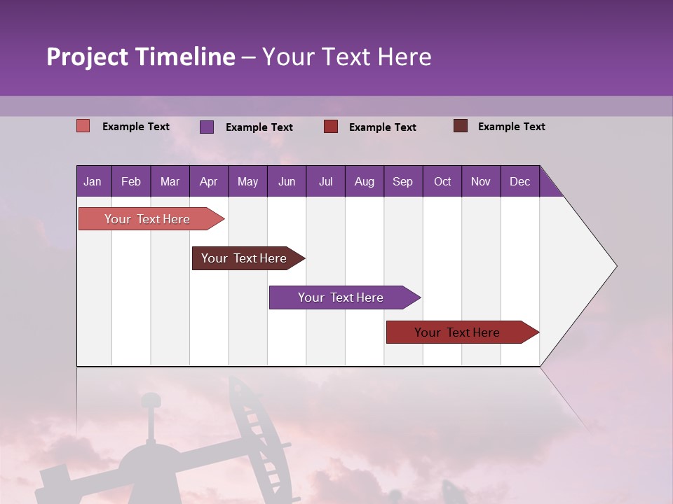 Derrick Energy Plant PowerPoint Template