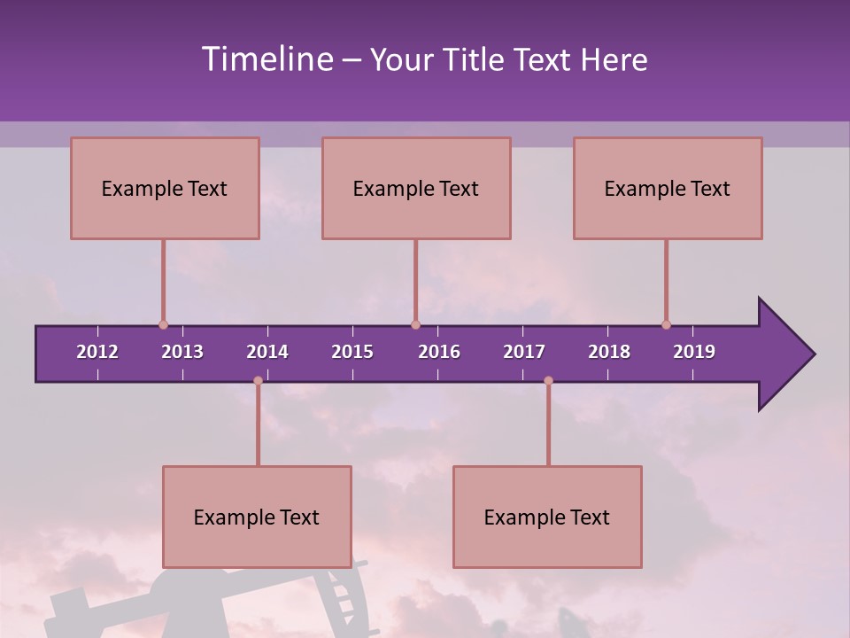 Derrick Energy Plant PowerPoint Template