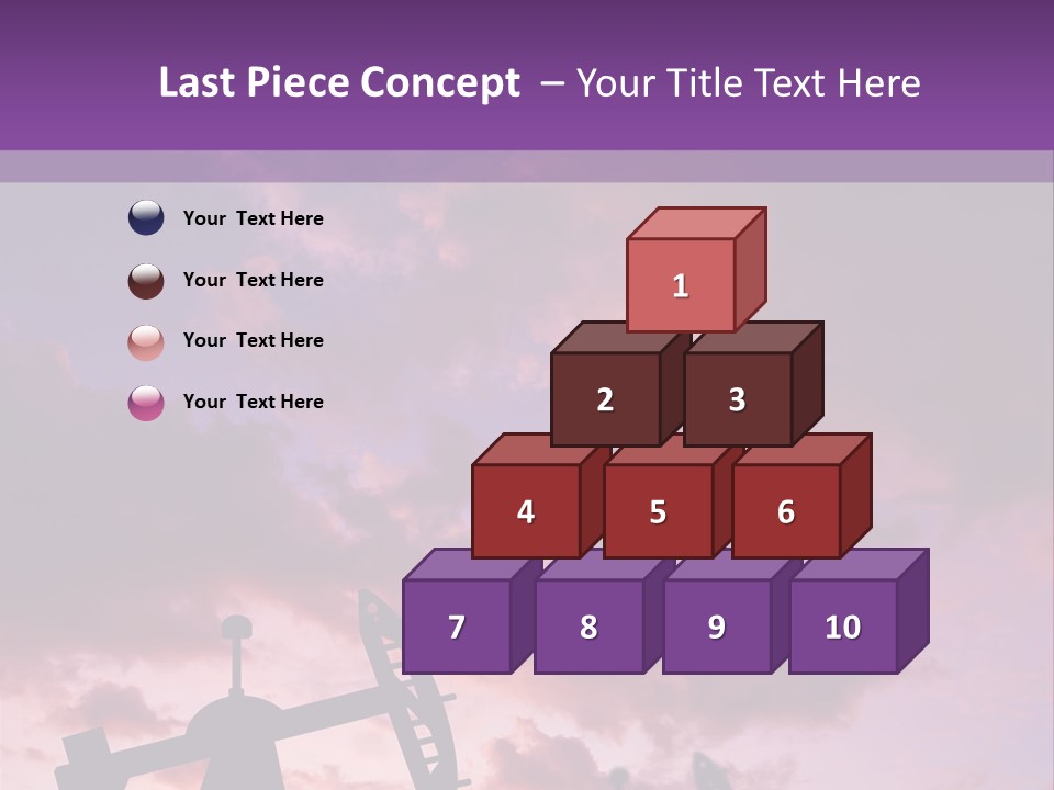 Derrick Energy Plant PowerPoint Template