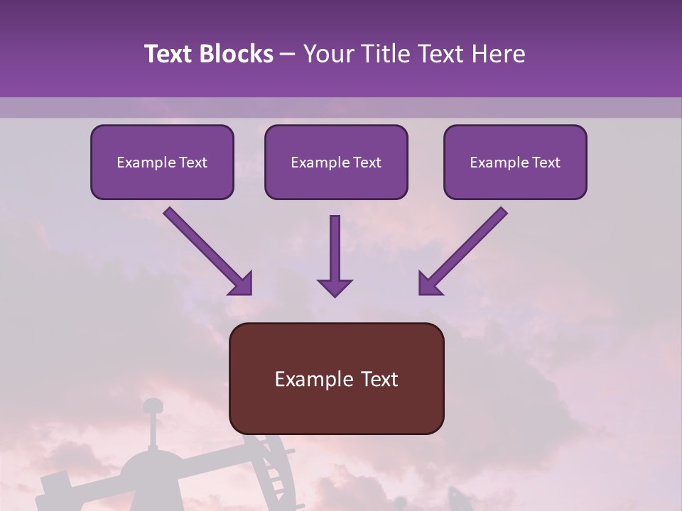 Derrick Energy Plant PowerPoint Template